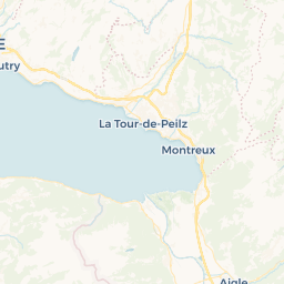 Kartensicht auf die Schweiz