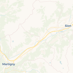 Kartensicht auf die Schweiz