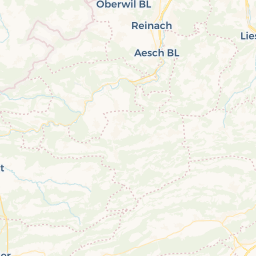 Kartensicht auf die Schweiz