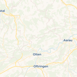 Kartensicht auf die Schweiz