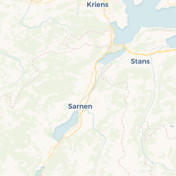 Kartensicht auf die Schweiz
