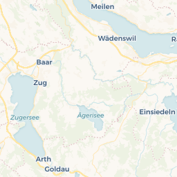 Kartensicht auf die Schweiz