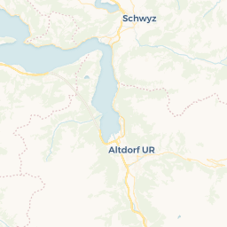 Kartensicht auf die Schweiz