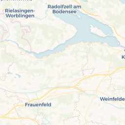 Kartensicht auf die Schweiz