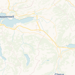 Kartensicht auf die Schweiz