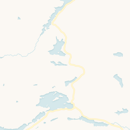 Map of Blue Mountain Lake