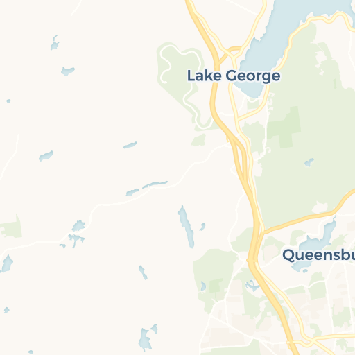 Map of Lake George