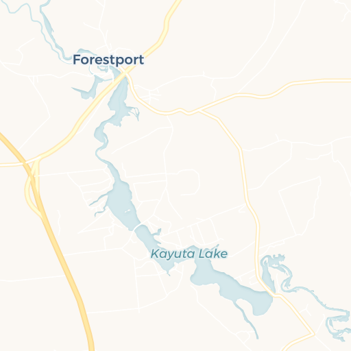 Map of Alder Pond