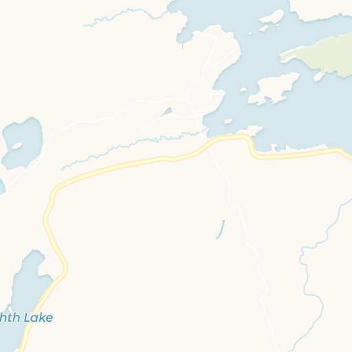 Map of Lower Brown Tract Pond