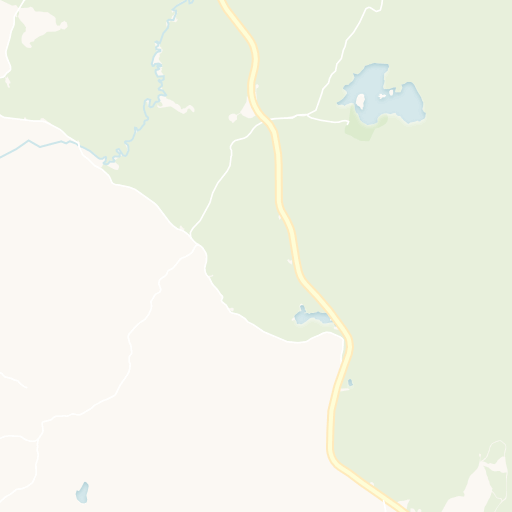 Map of Brister Brook Access Road