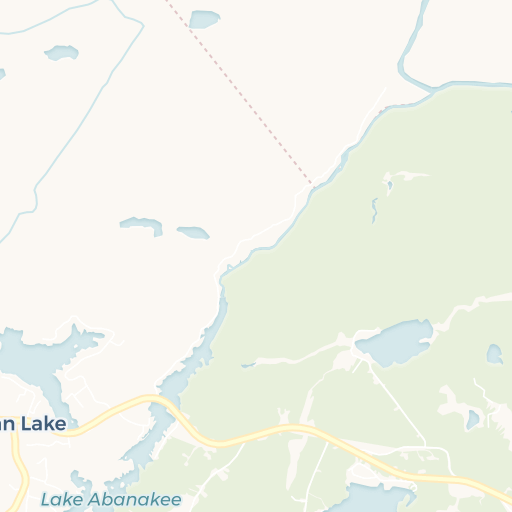 Map of unmaintained