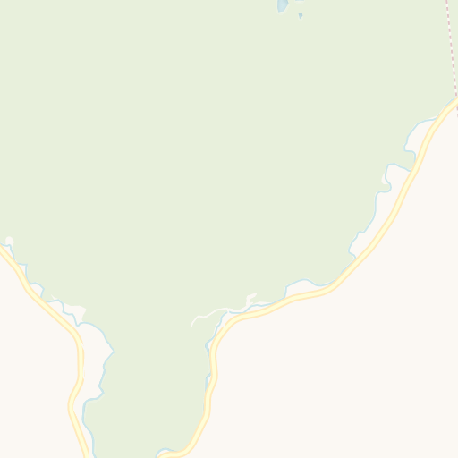 Map of Extract Brook path