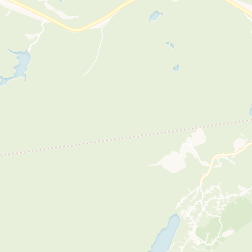 Map of Bell Mountain Pond