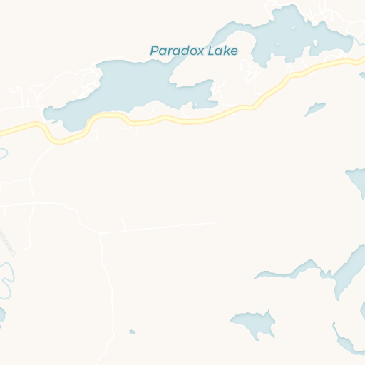 Map of Cotters Pond