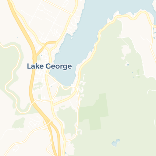 Map of Lake George Region Cams