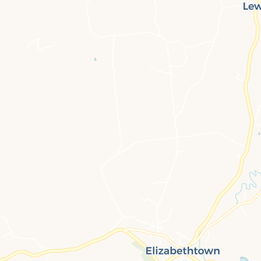 Map of Falls Brook