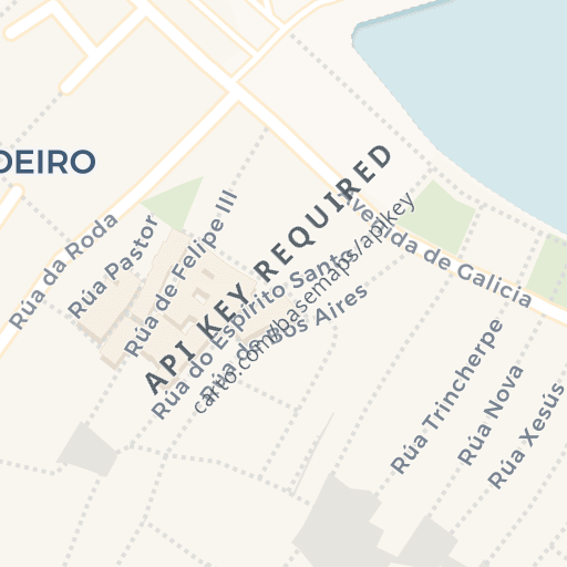 Mapa de ubicación — CALLE SAN ANDRES/RUA REDEIRAS - PORTOSIN Nº 3 -