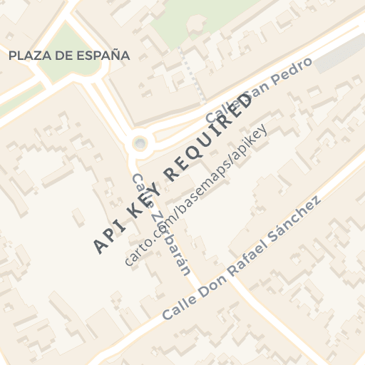 Mapa de ubicación — C/ MUÑOZ TORRERO, OLIVA DE LA FRONTERA, Badajoz