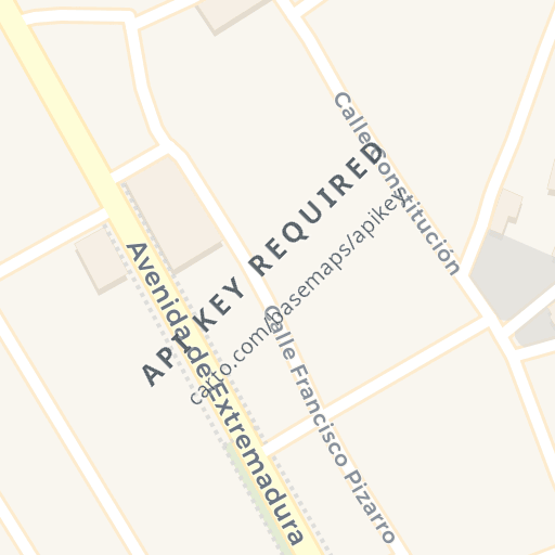 Mapa de ubicación — Calle General Beresford, nº., La Albuera, Badajoz