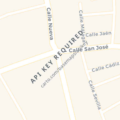 Mapa de ubicación — CL COLON, BEAS, Huelva