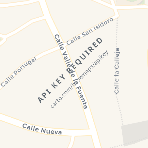 Mapa de ubicación — CL ALCALDE TIERNO GALVAN, VALVERDE DEL CAMINO