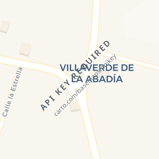 Mapa de ubicación — C/ SAN BLAS, VILLAVERDE DE LA ABADÍA, León