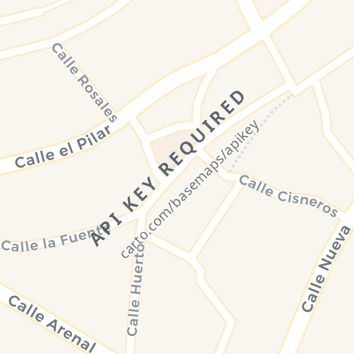 Mapa de ubicación — Calle Trina, numero cincuenta y, BONARES, Huelva