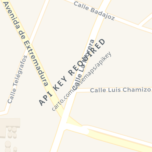 Mapa de ubicación — CL TELÉGRAFOS 0 -1, SANTA MARTA, Badajoz