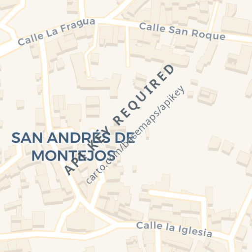 Mapa de ubicación — Calle La Iglesia, San Andrés de Montejos, León