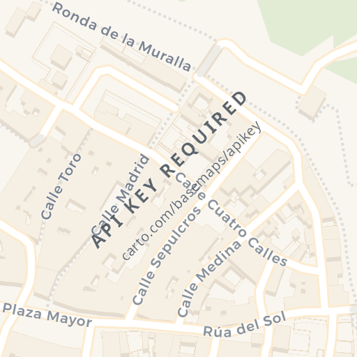 Mapa de ubicación — CALLE PERAMATO, CIUDAD RODRIGO, Salamanca