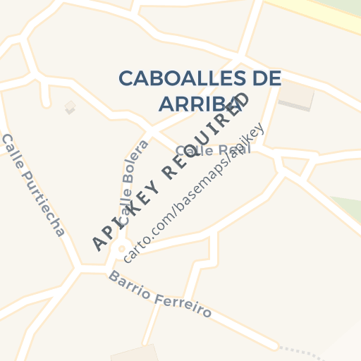 Mapa de ubicación — CALLE FERREIROS Nº 18 - CABOALLES DE
