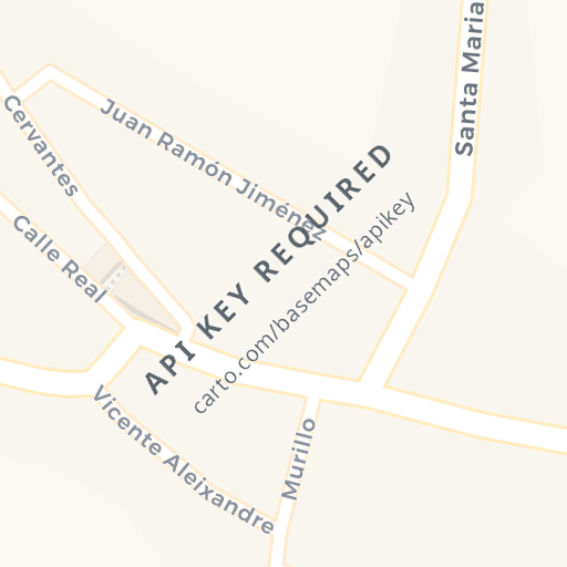 Mapa de ubicación — CL JOSE MARIA PEDRERO, EL REAL DE LA JARA, Sevilla