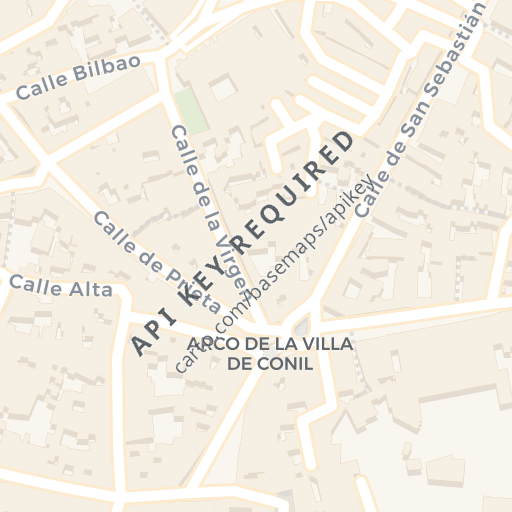 Mapa de ubicación — barrio, CONIL DE LA FRONTERA, Cádiz