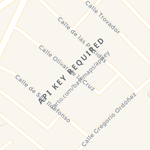 Mapa de ubicación — SEGUN LA PARTE EJECUTANTE SITA EN PLAZA CARLOS CANO