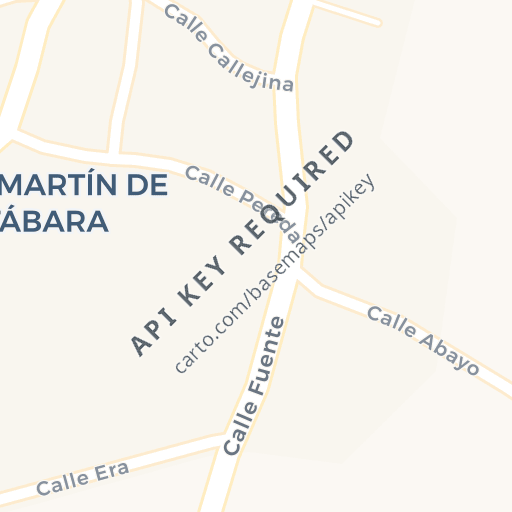 Mapa de ubicación — calle de las eras nº, san martin de tabara, Zamora