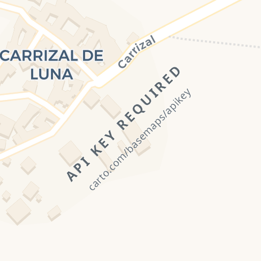 Mapa de ubicación — C., CARRIZAL DE LUNA, León