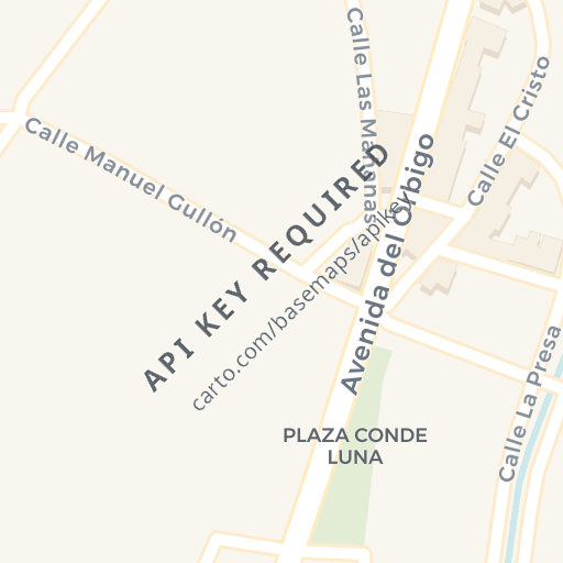 Mapa de ubicación — CL OBISPO SENSO 64 E 01, BENAVIDES, León