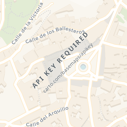 Mapa de ubicación — CALLE CALVO SOTELO S/N -, TRUJILLO, Cáceres