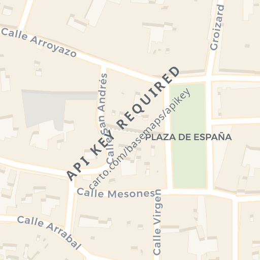 Mapa de ubicación — AVDA.. DE MADRID, DON BENITO, Badajoz
