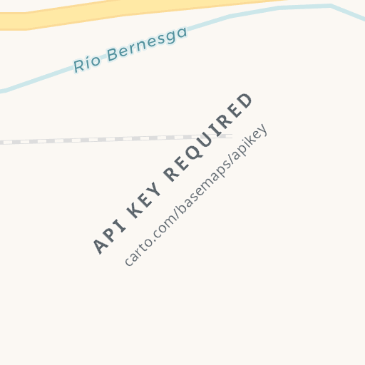 Mapa de ubicación — av. asturias, Villamanín, León
