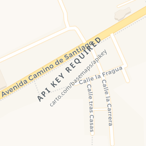 Mapa de ubicación — CL VIRGEN DEL CAMINO 3, VALVERDE DE LA VIRGEN, León