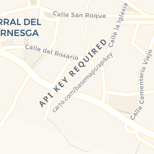 Mapa de ubicación — CALLE SAN ROQUE, FERRAL DEL BERNESGA