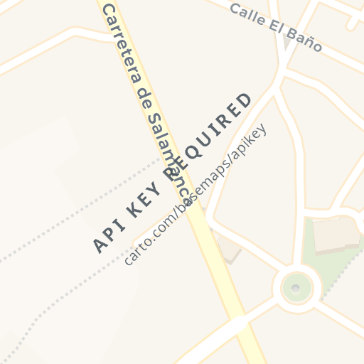 Mapa de ubicación — CALLE ARAPILES Nº, CALVARRASA DE ARRIBA, Salamanca