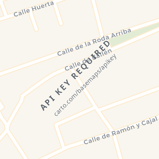 Mapa de ubicación — CAMINO DE LA SIERRA DE LA CRUZ Nº, LORA DEL RIO