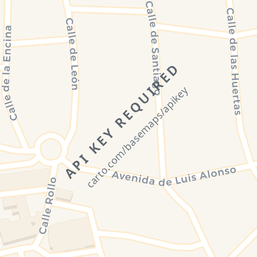Mapa de ubicación — C/PINTOR SOROLLA, VALENCIA DE DON JUAN, León