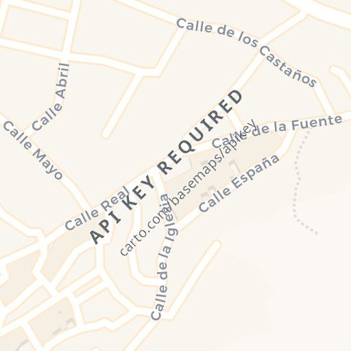 Mapa de ubicación — Avenida de la Vera, nº 50 hoy, Villanueva de la Vera