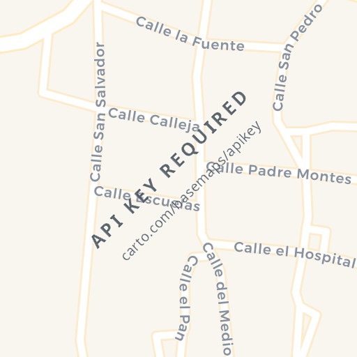 Mapa de ubicación — CALLE CARRETERA, MATANZA DE LOS OTEROS, León