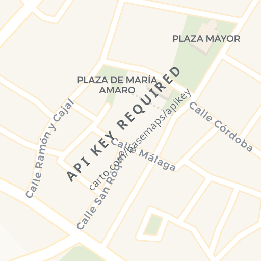 Mapa de ubicación — CL PABLO PICASSO, GRANJUELA (LA), Córdoba