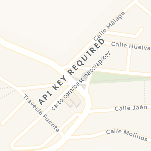 Mapa de ubicación — CALLE ALMERIA Nº, HORNACHUELOS, Córdoba