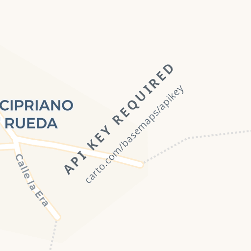 Mapa de ubicación — C/PRESIDENTE JAVIER G.PRIETO, SAN CIPRIANO DE RUEDA
